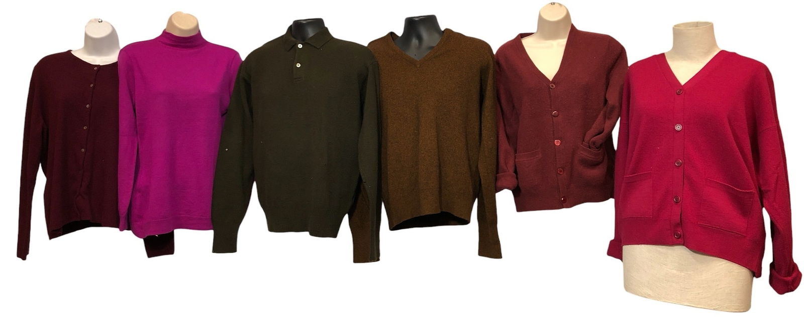 Collection Men & Women's Cashmere & Wool Sweaters RALPH LAUREN, BROOKS BROTHERS (1 of 9)
