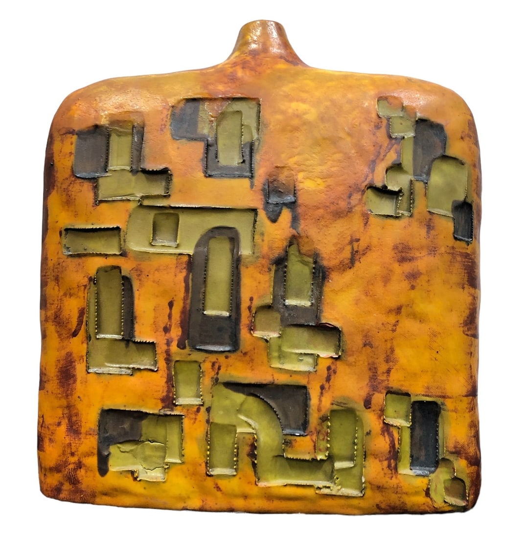 MARCELLO FANTONI For RAYMOR Mid Century Pottery Vase (1 of 4)