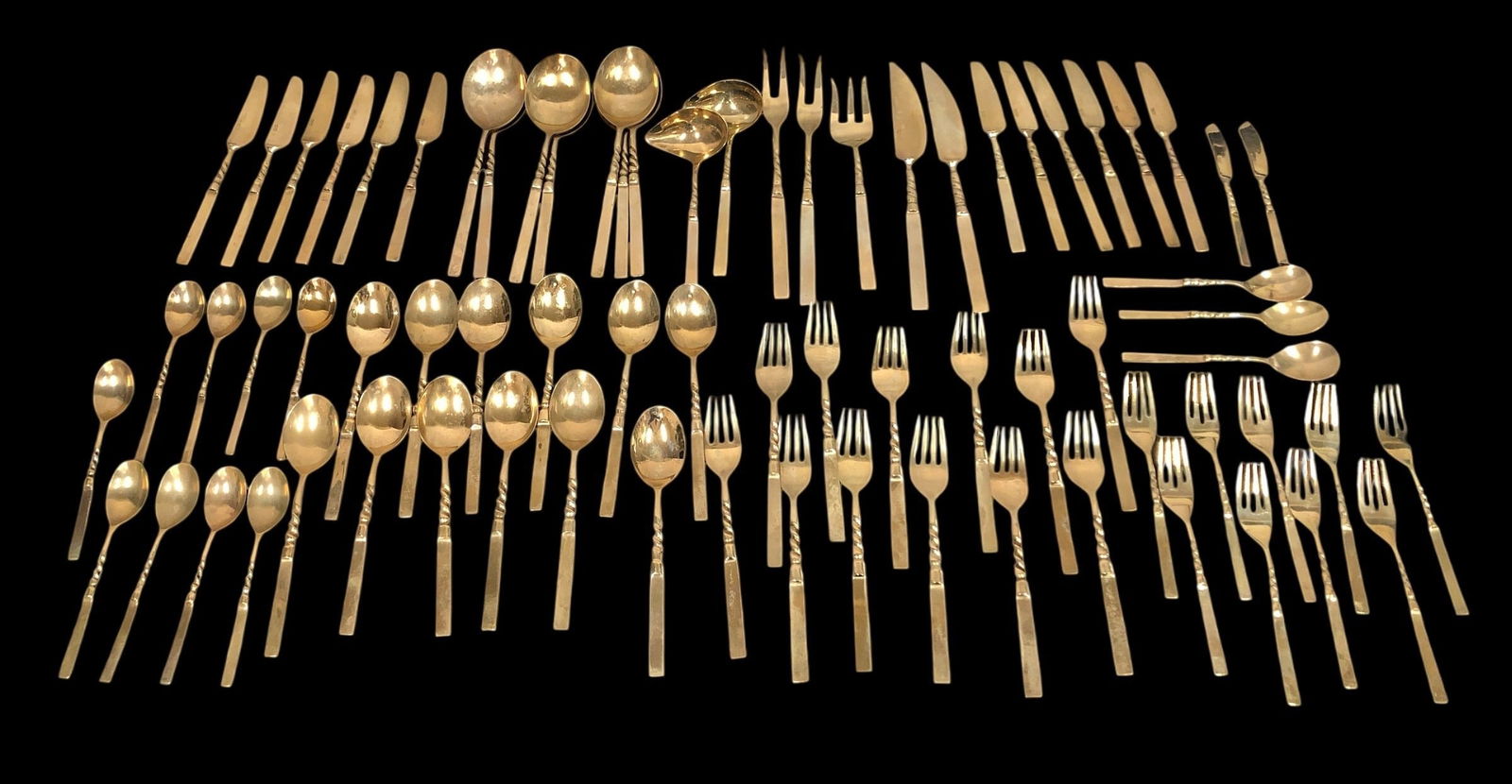 Mid Century Thai Bronzeware (Set of 12) (1 of 5)