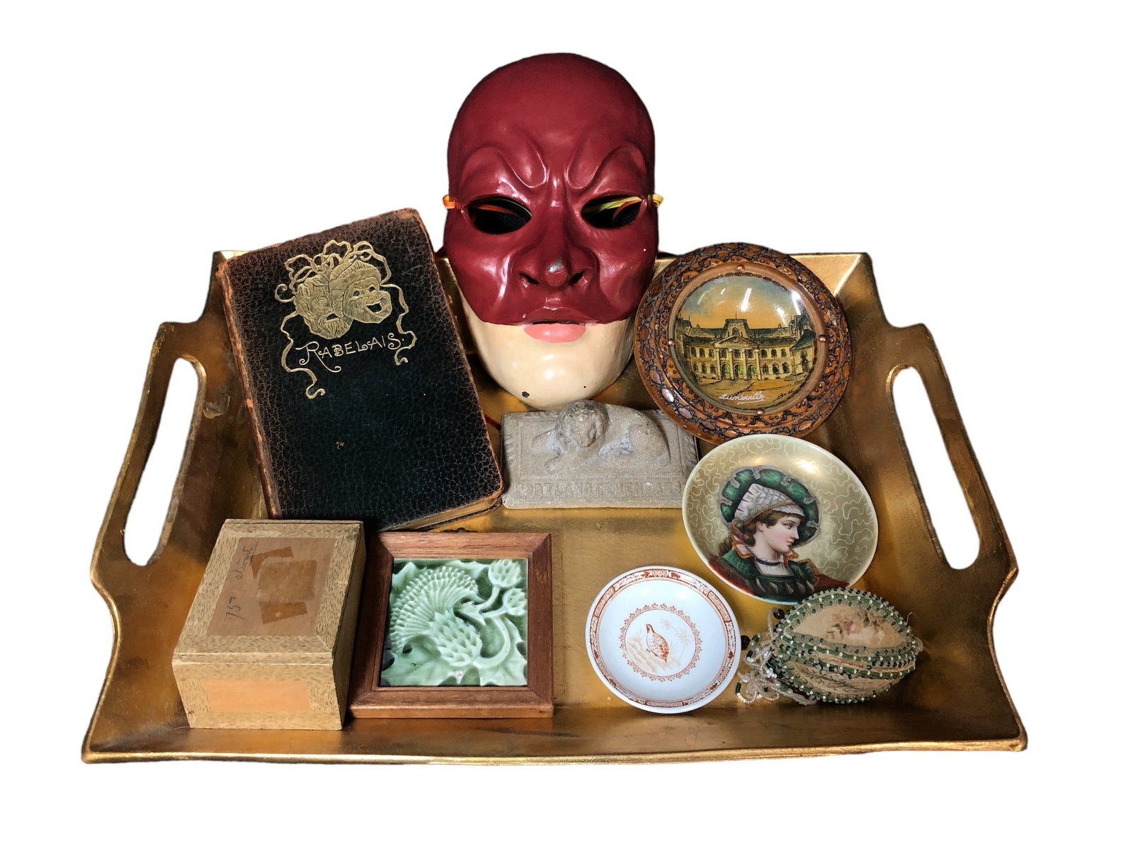 Collection Assorted Desk Articles, Mask (1 of 8)