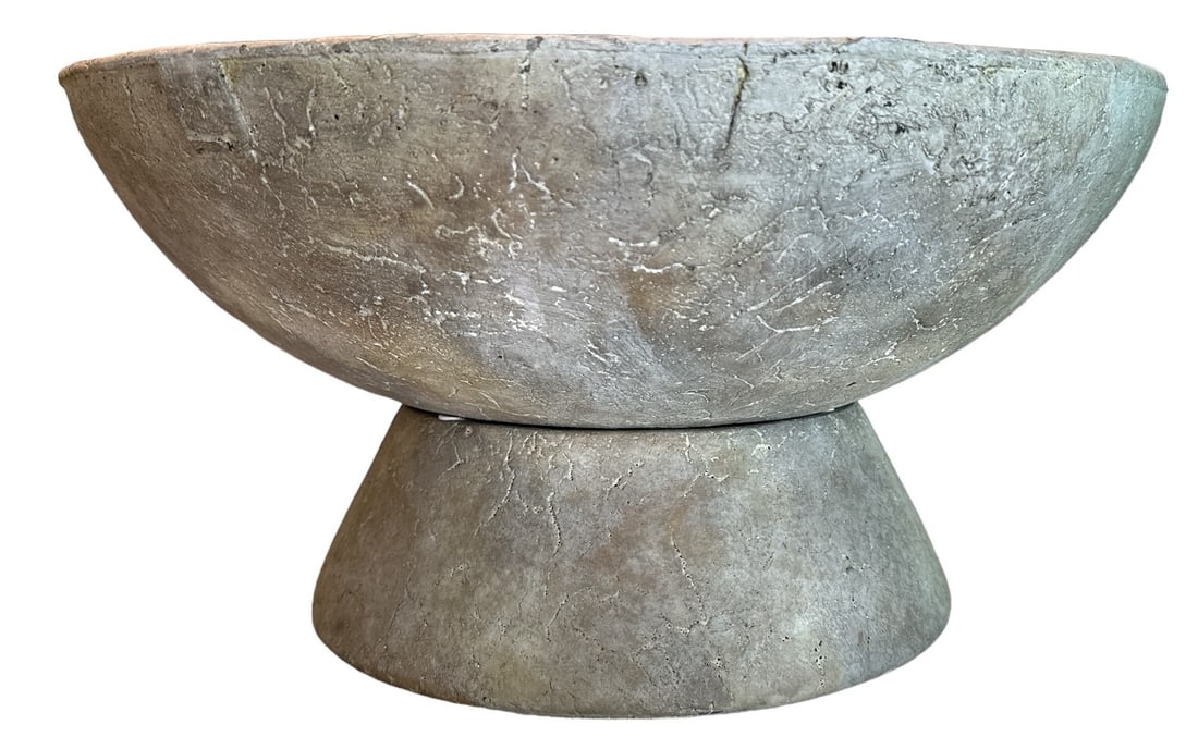 Mod Guhl Style Planter or Centerpiece Bowl: 9" H x 17.5" diameter