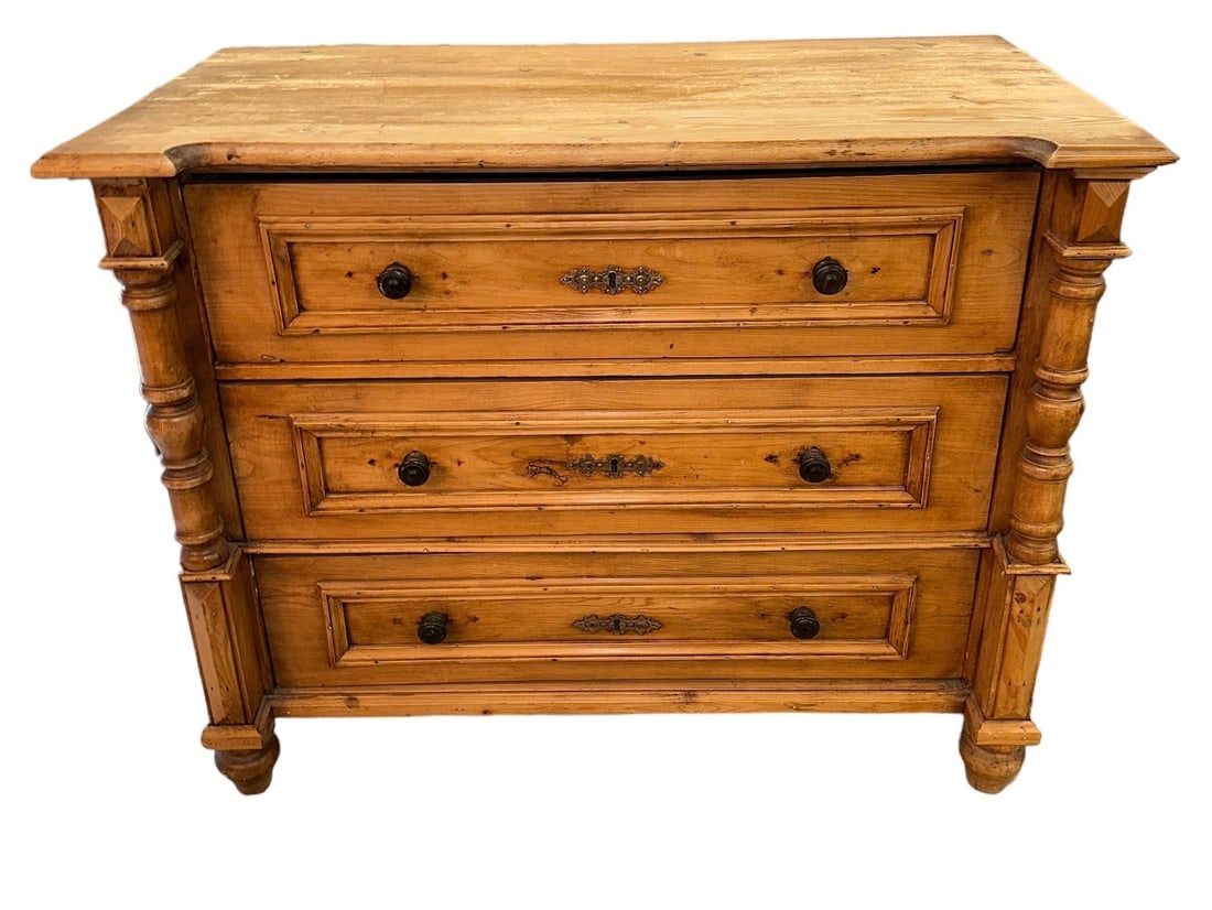 Antique French Pine Dresser (1 of 6)