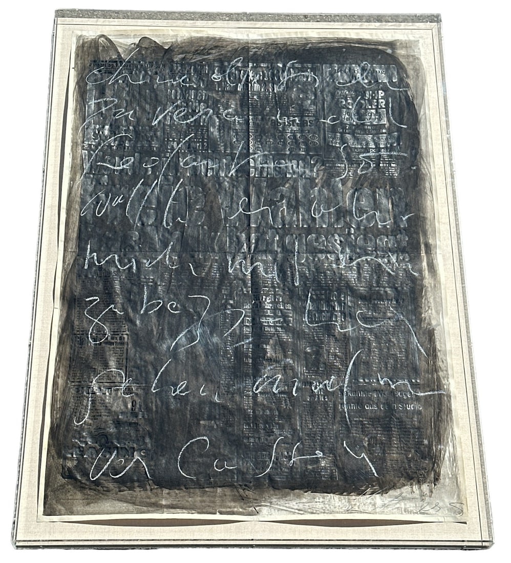 Large Scale Abstract Mixed Media Signed VETHERS #3 (1 of 6)