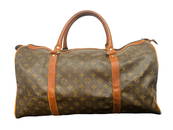 Vintage LOUIS VUITTON Keepall 55 Monogram Weekender Bag