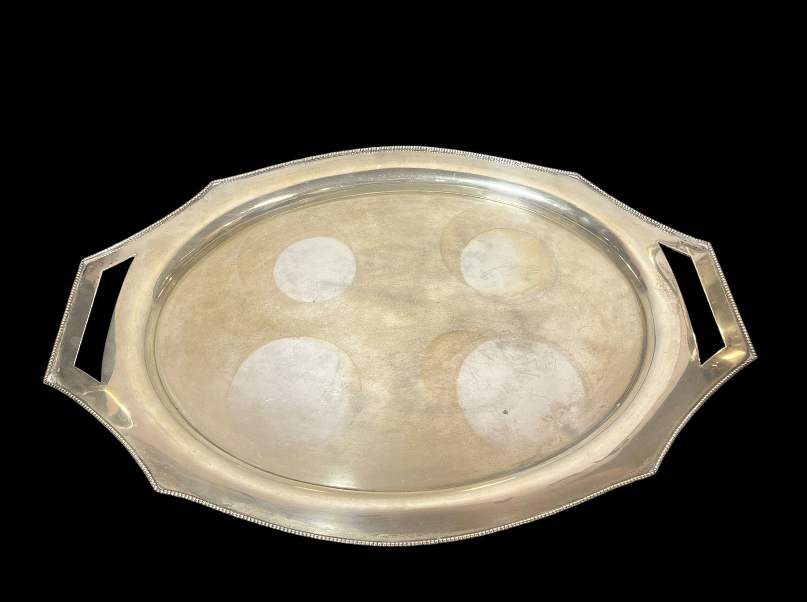 Vintage Silver Plate Serving Tray (1 of 5)