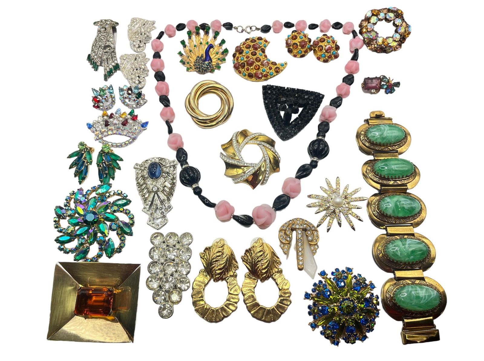 Collection Designer Costume & Some Sterling Silver Brooches & Jewelry BOUCHER, NAPIER, EMMONS (1 of 9)