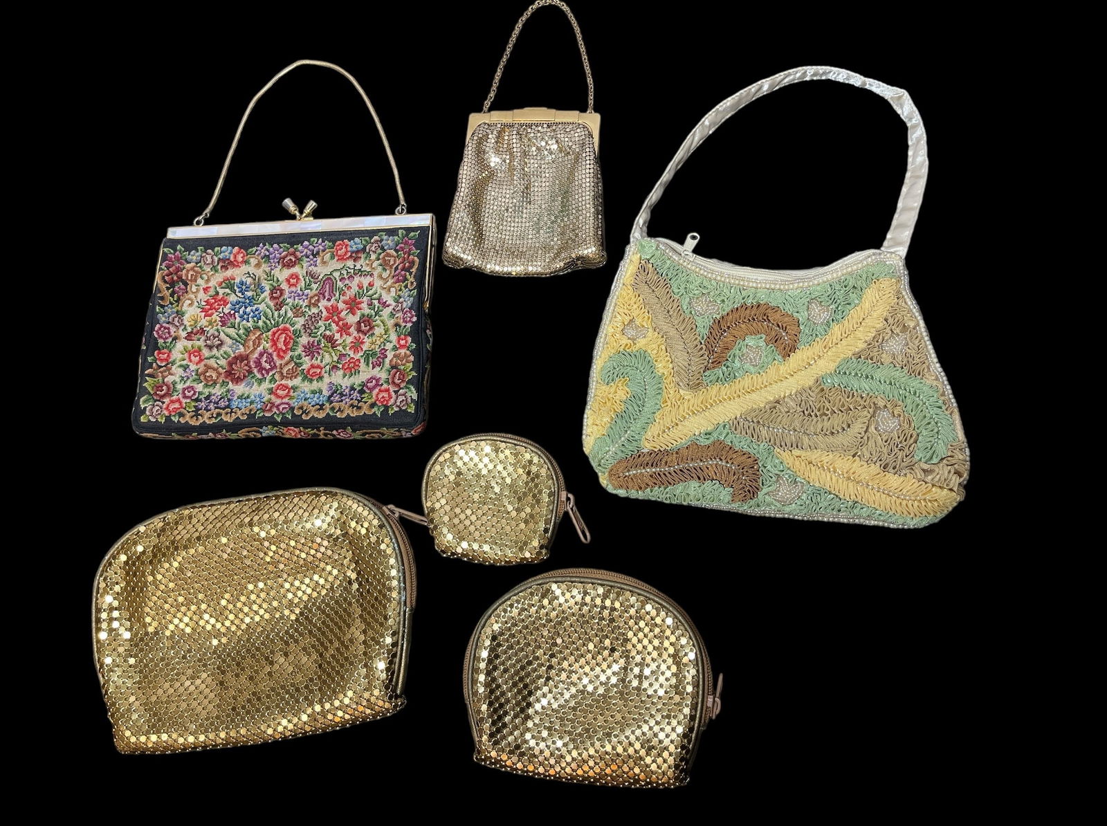 Collection Vintage Ladies Purses, WHITING & DAVIS (1 of 6)
