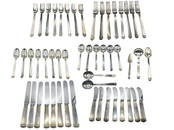 TIFFANY & CO. Sterling Silver "Hampton" Flatware, Set of 8+