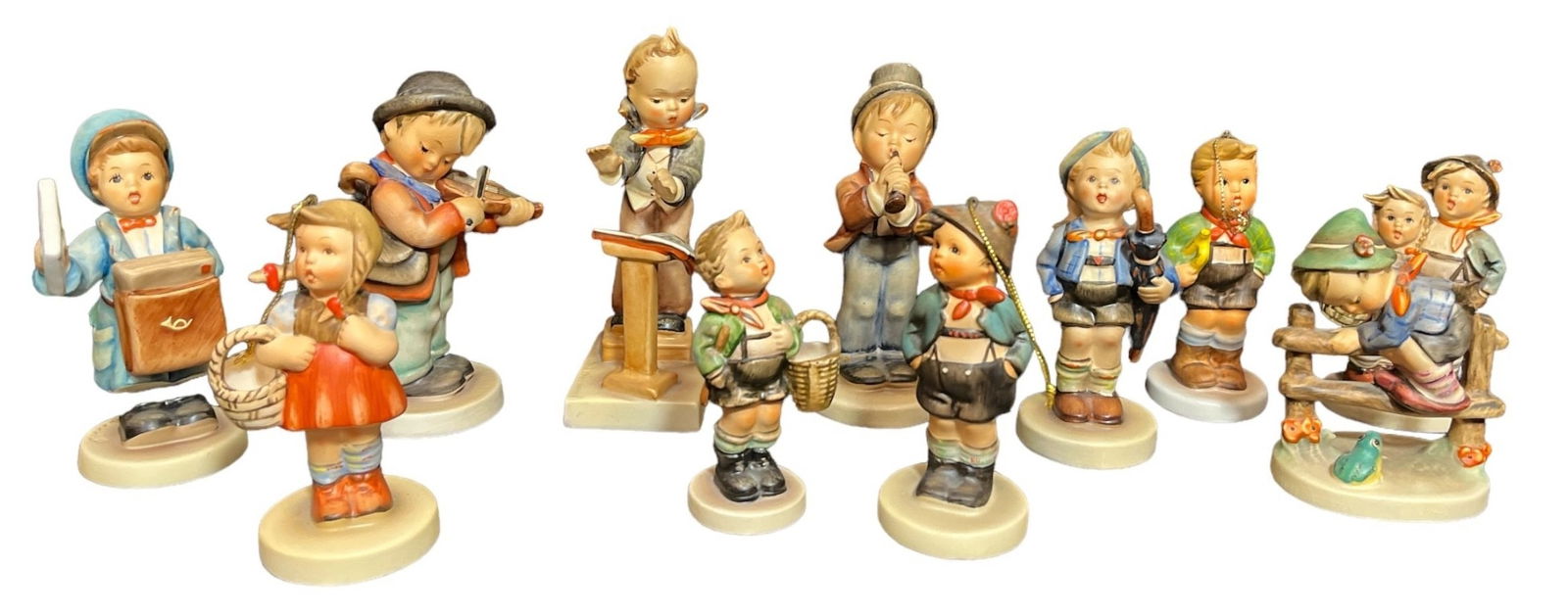 Collection 11 HUMMEL GOEBEL, SCHMID Figurines, Ornaments (1 of 7)