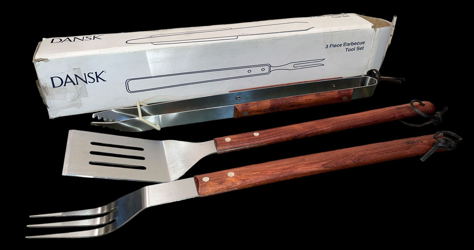 Mid Century DANSK Three Piece Barbecue Set (1 of 3)