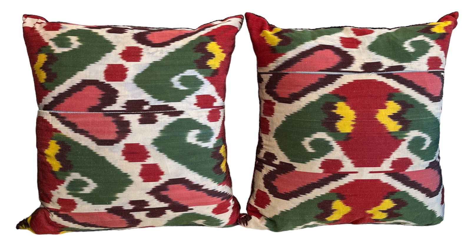 Two Ikat Pattern Throw Pillows (1 of 5)