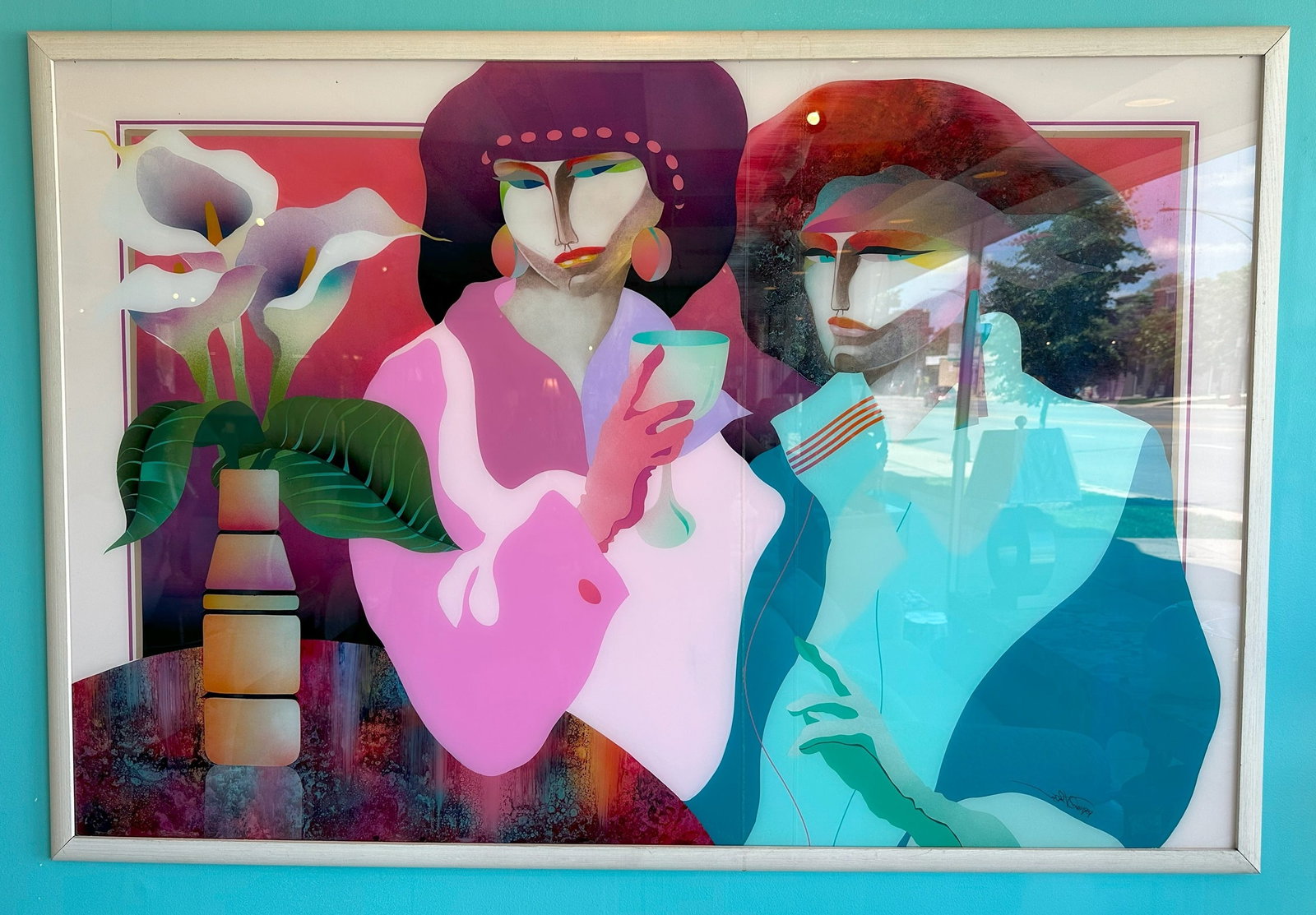 NED MOULTON Wall Sized Post Modern Art (1 of 6)