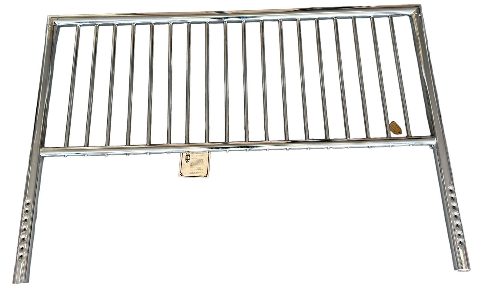 Mid Century Chrome MILO BAUGHMAN Style Bed Frame (1 of 3)