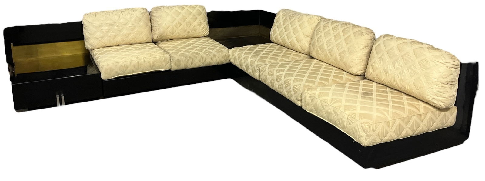 Post Modern Italian Sectional Sofa (1 of 10)