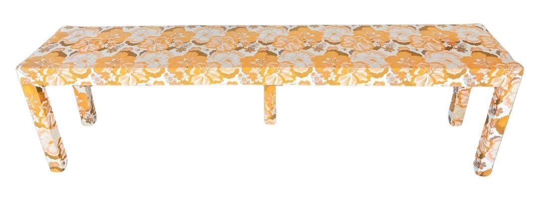 Boho Chic Floral Console Table (1 of 7)