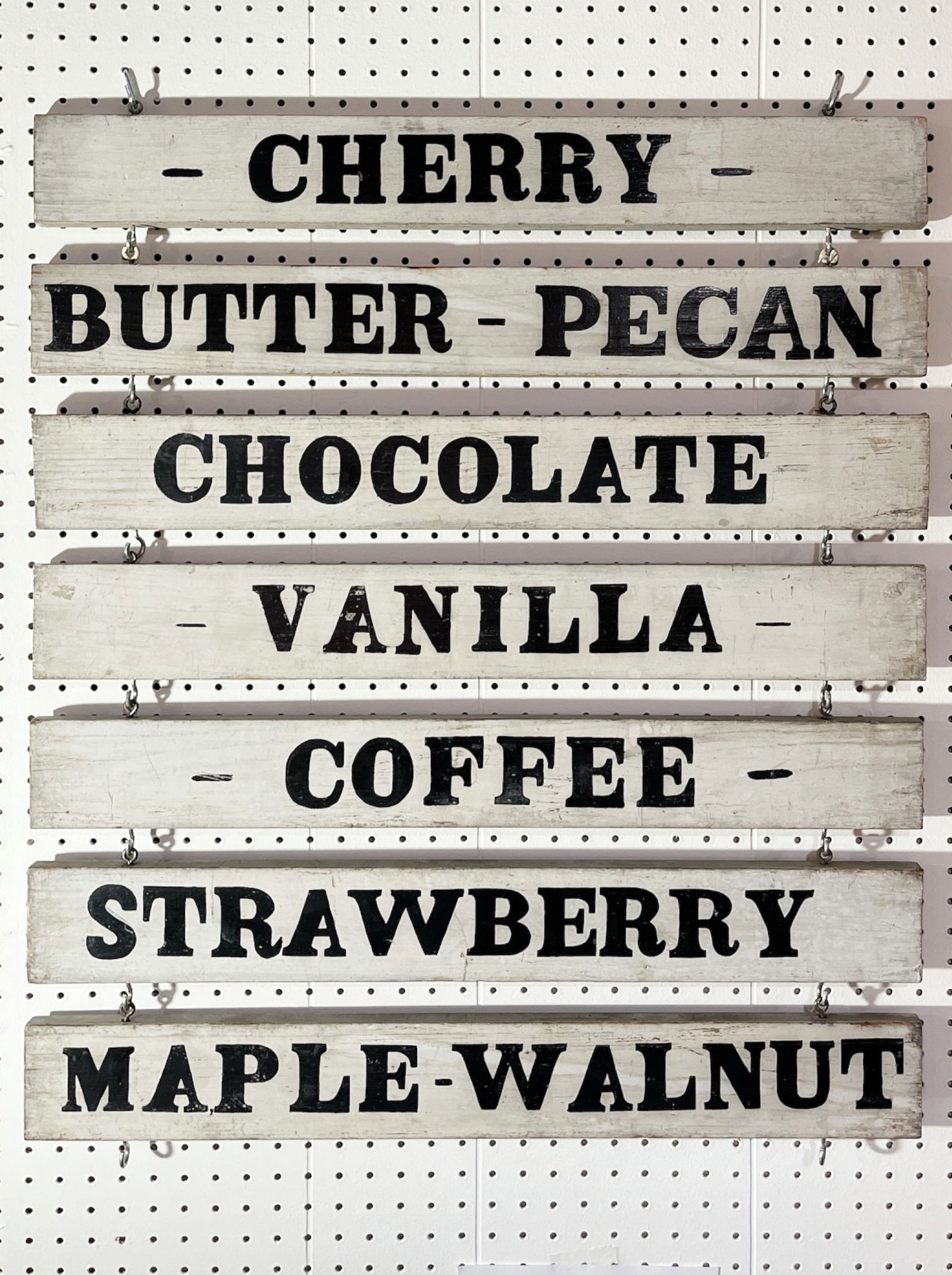 Vintage Ice Cream Parlor Advertisement Sign (1 of 4)
