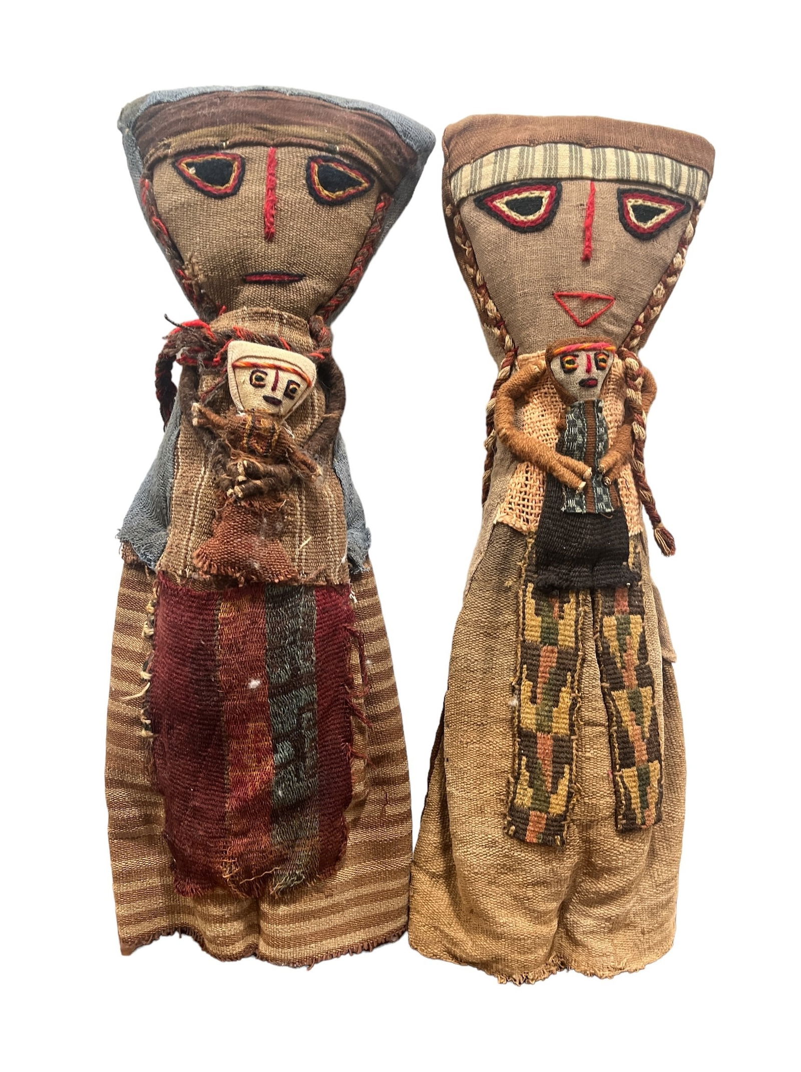 Two Vintage Peruvian Chancay Dolls (1 of 3)