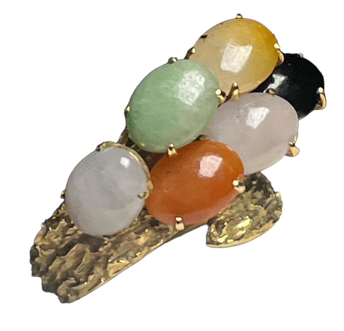 14k Gold and Semi Precious Stone Ring (1 of 7)