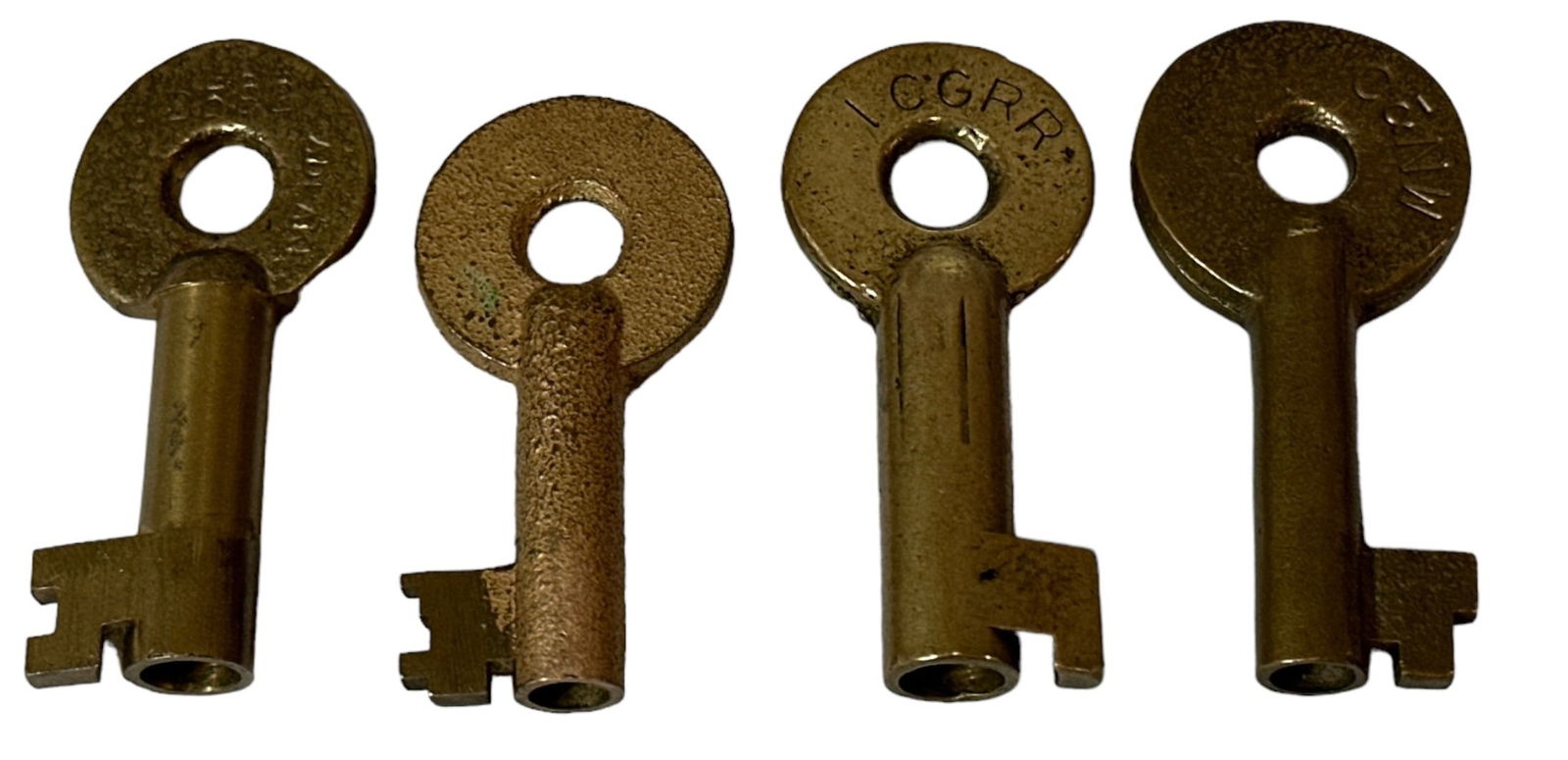 Four (4) Railroad Keys, ADLAKE (1 of 2)