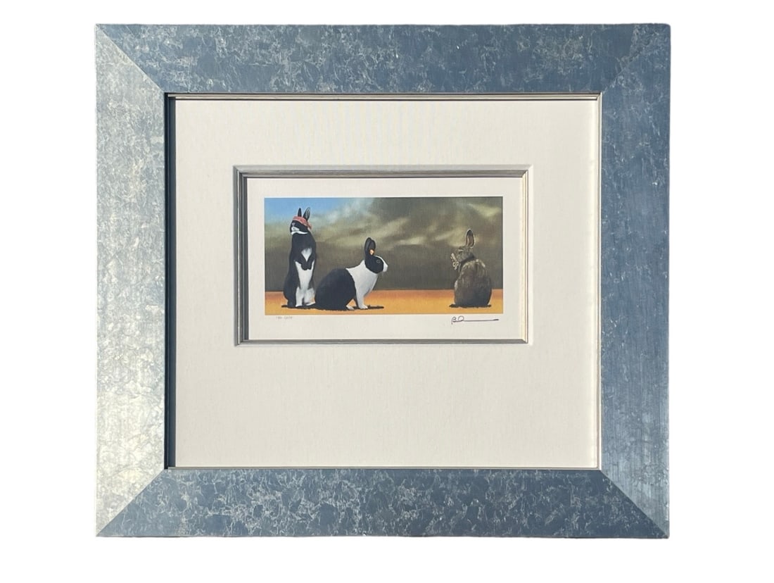 ROBERT DEYBER "See No Evil..." Hares Limited Edition Lithograph (1 of 7)