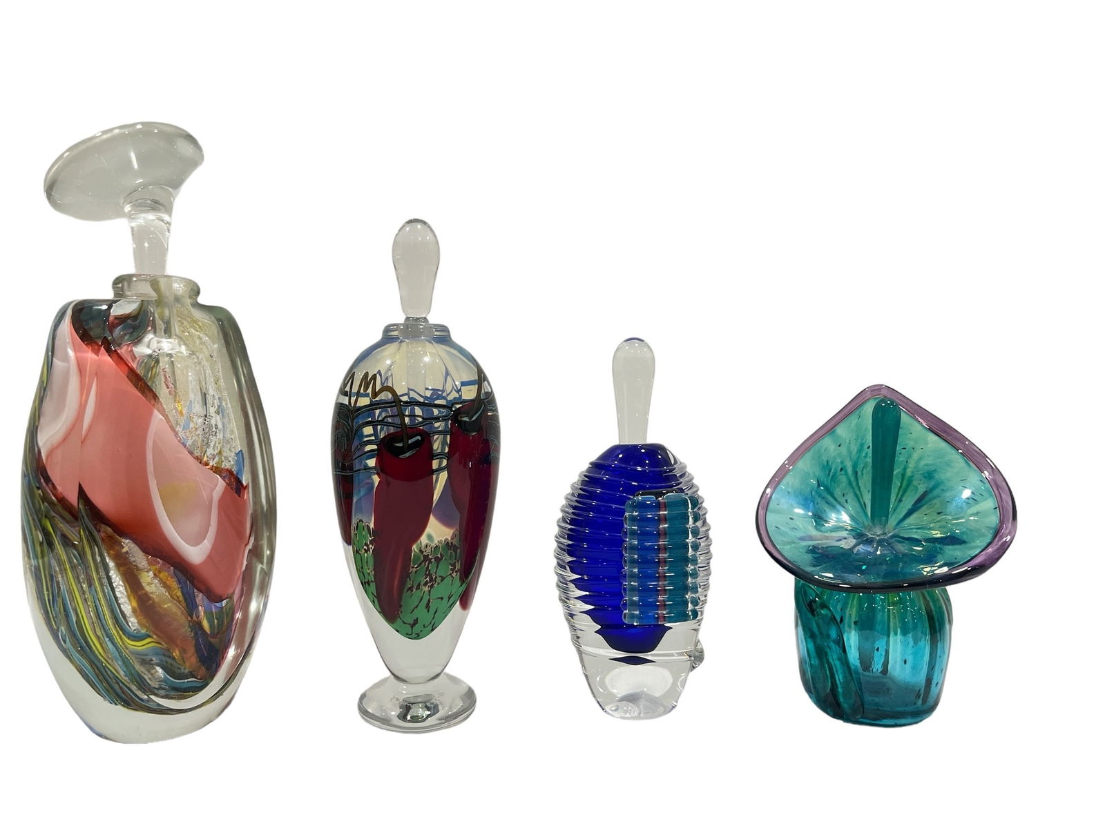 Collection COLLEEN OTT, D. GARCIA, RICHARD SATAVA, Art Glass Perfume Bottles (1 of 10)