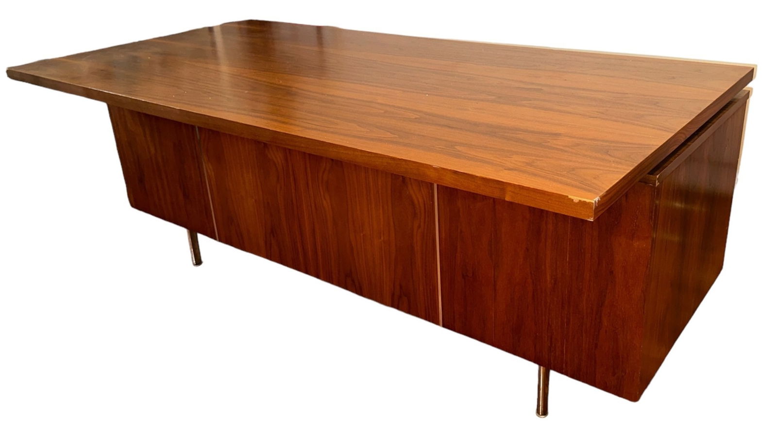 GEORGE NELSON for HERMAN MILLER Mid Century Executive Desk (1 of 10)