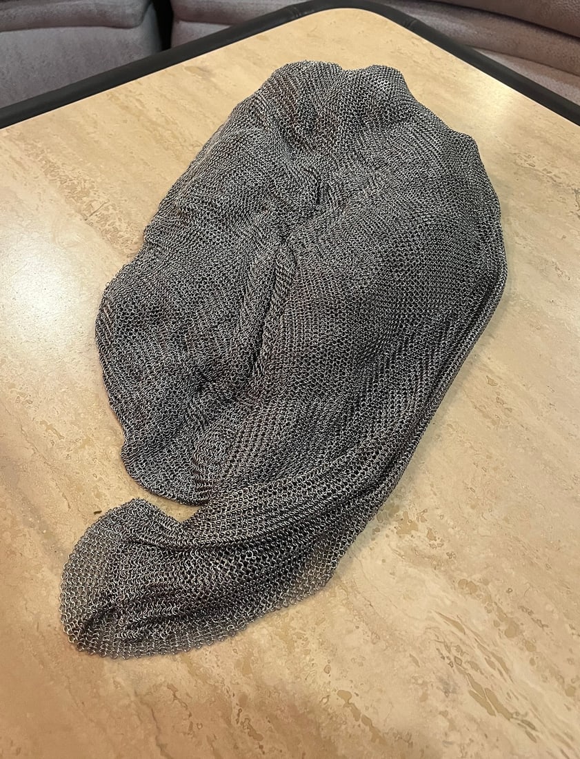 Chainmail Fabric: 40"H x 81 " W