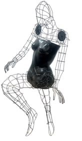 Post Modern Futuristic Space Age Mannequin Store Display