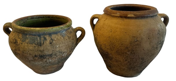 Italian Terracotta Olive Pots