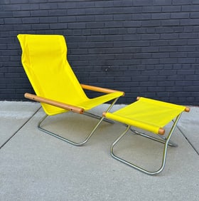 TAKESHI NII NY Folding Chair and Ottoman
