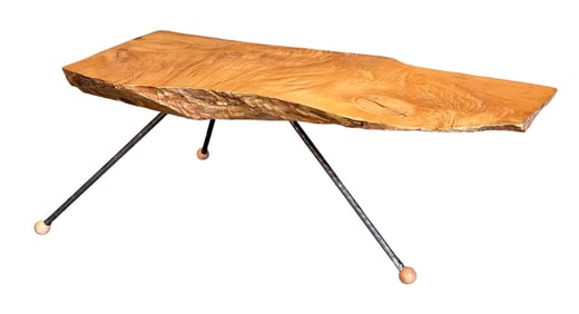 CARL AUBOCK Style Side Table