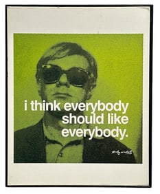 ANDY WARHOL Pop Art Poster Print