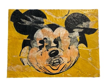 Pop Art Mickey Mouse Collage