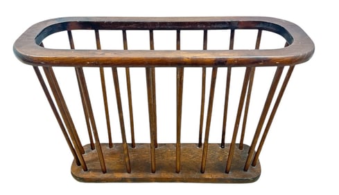 Smaller ARTHUR UMANOFF Modernist Magazine Rack