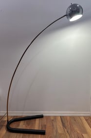 Mid Century Swivel Arc Floor Lamp, Space Age