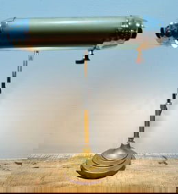 Streamline Machine Age Art Deco Desk Lamp