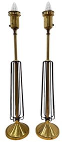 Pair REMBRANDT Mid Century Lamps
