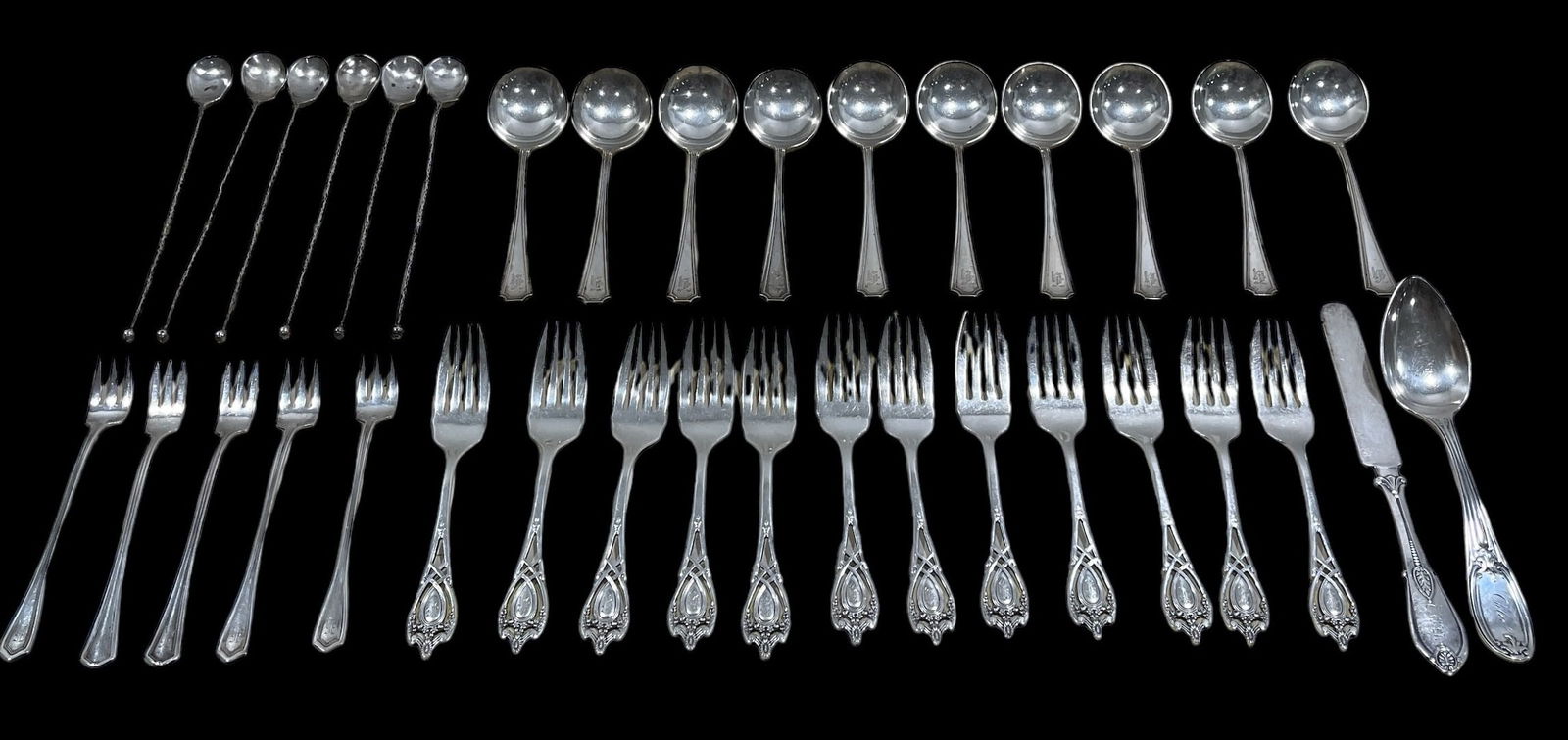 Collection Sterling Silver Flatware, TIFFANY, YOUNG, & ELLIS (1 of 8)