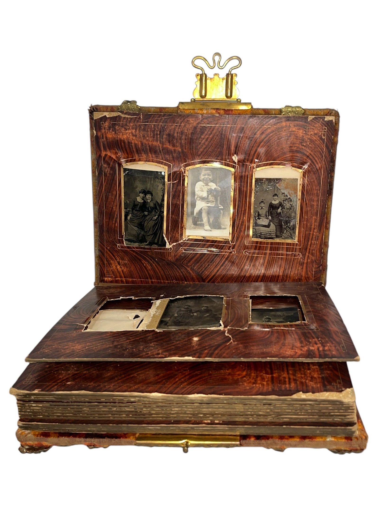 Large Victorian Era Photo Album (1 of 11)