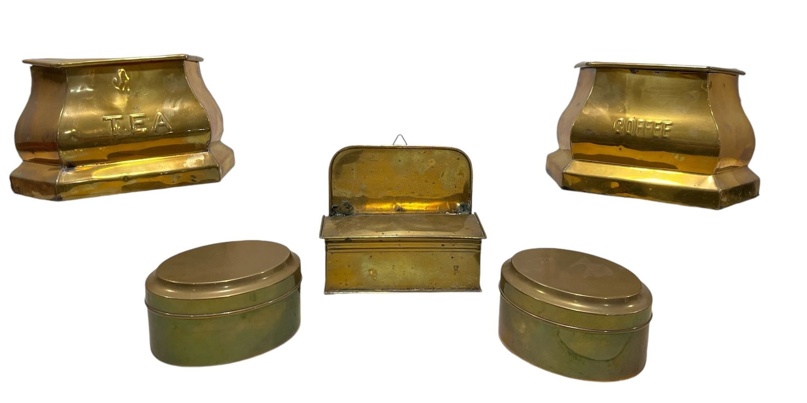 Collection Antique English Brass Kitchen Articles (1 of 7)