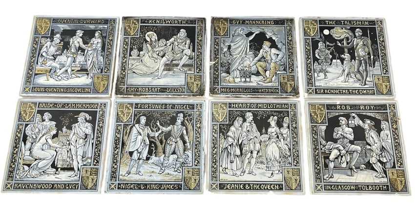 Collection JOHN MOYR SMITH for MINTON ARTS & CRAFTS Tiles (1 of 11)