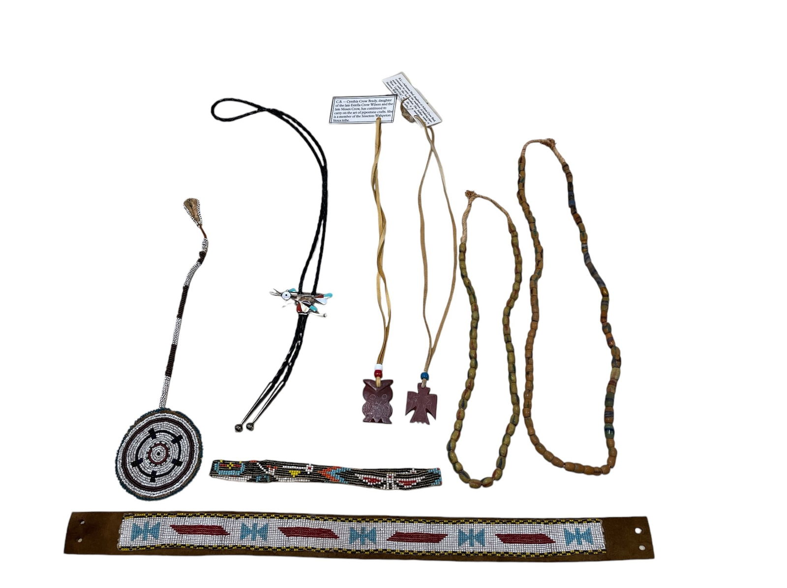 Collection Native American Beaded, Turquoise Jewelry (1 of 7)