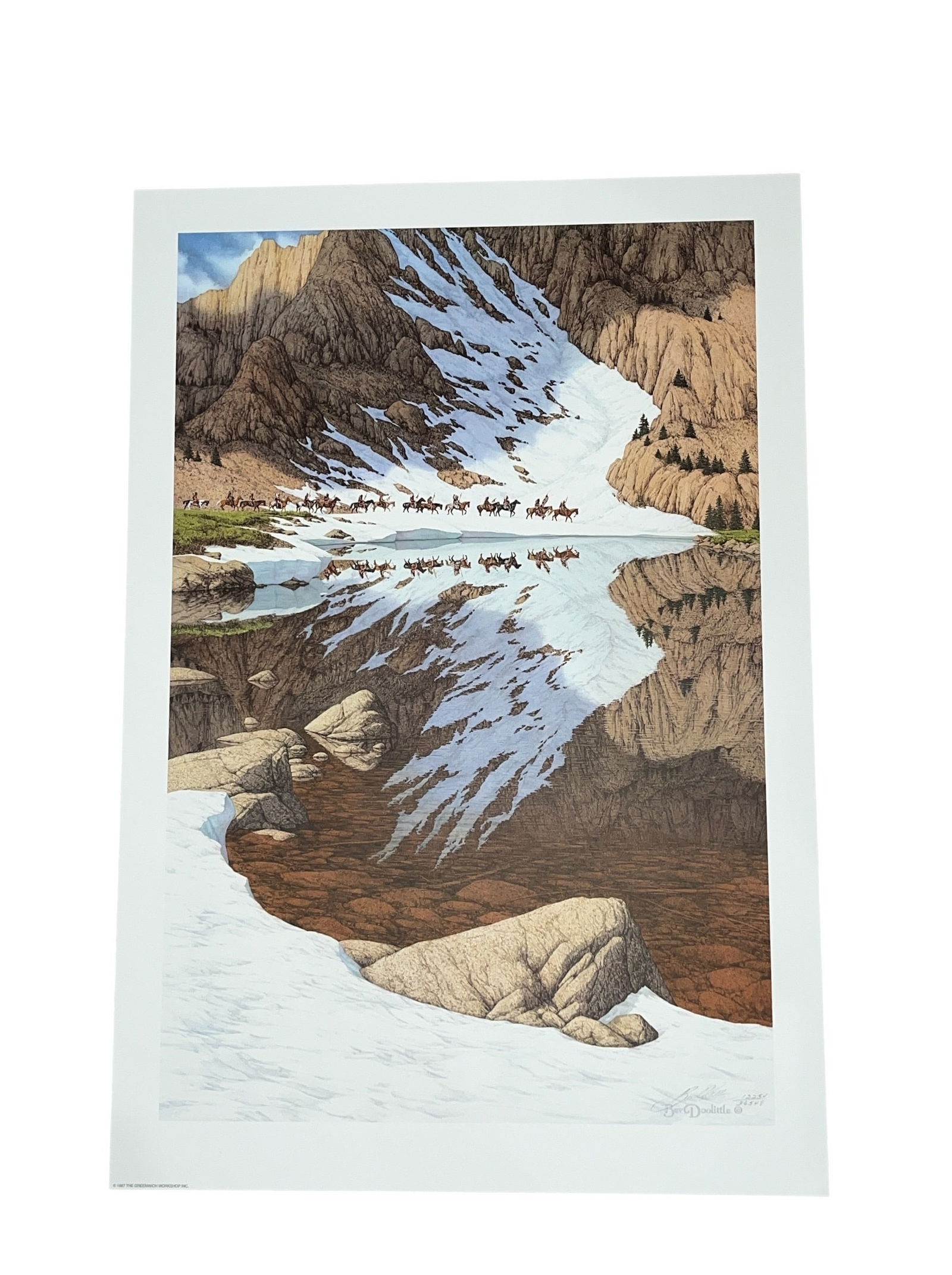 BEV DOOLITTLE "Season Of The Eagle" Signed and Numbered Lithograph (1 of 4)