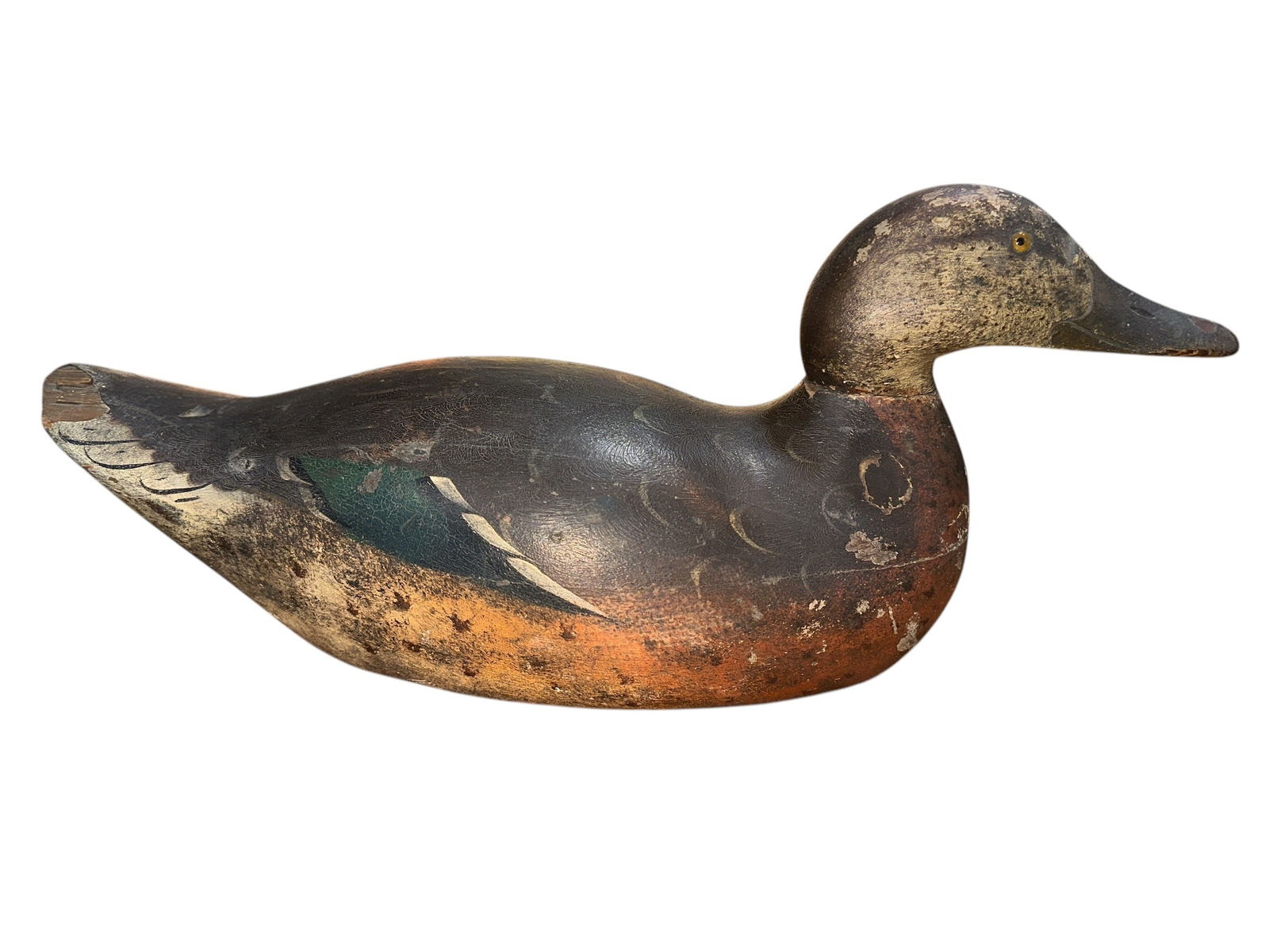Antique Wood Duck Decoy (1 of 5)