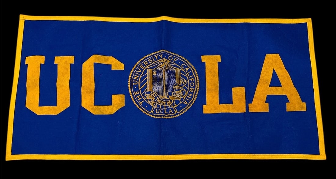 Vintage UCLA Felt Banner (1 of 2)