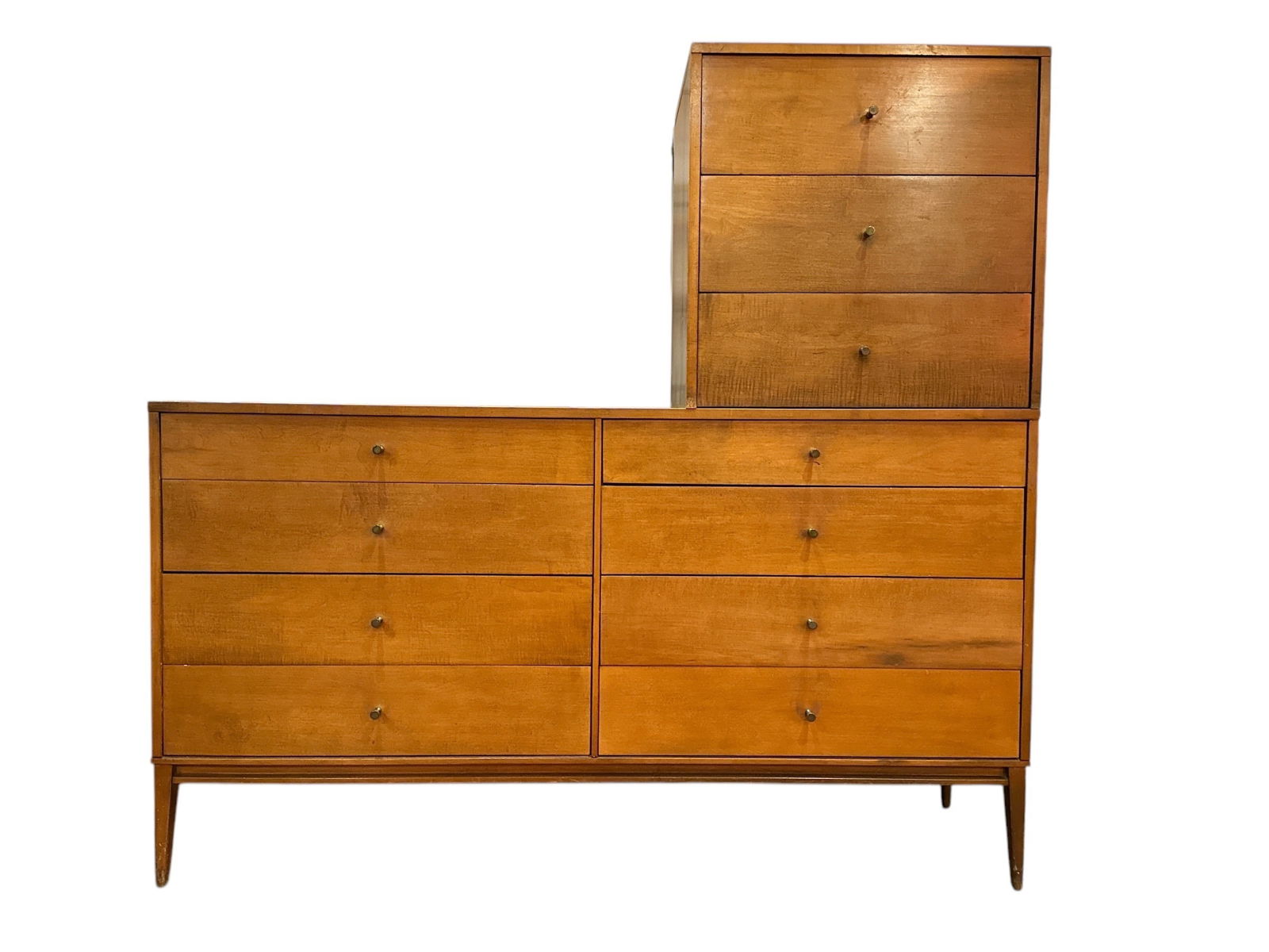 Paul Mccobb Planner Group Dresser W/ Extension, 15078 & 1506 Auction