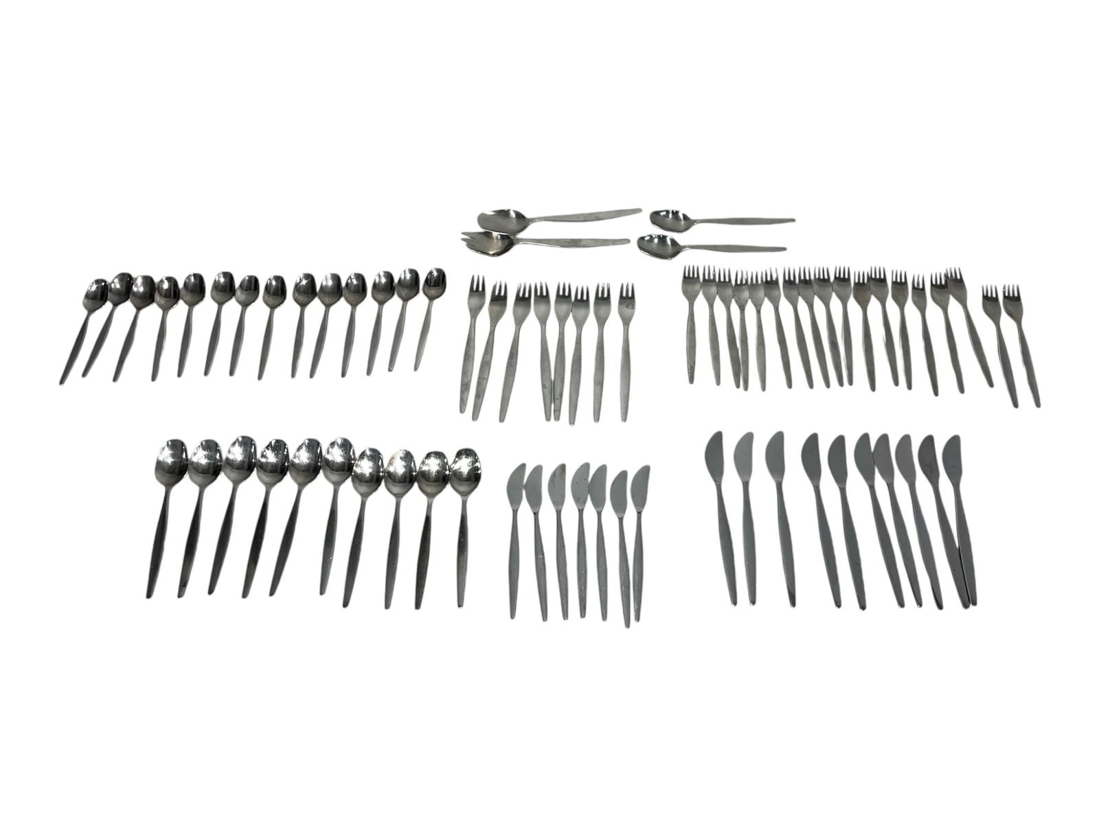 Mid Century FOLK ARMSTRONG for GENSE SWEDEN "Focus" Flatware (1 of 3)