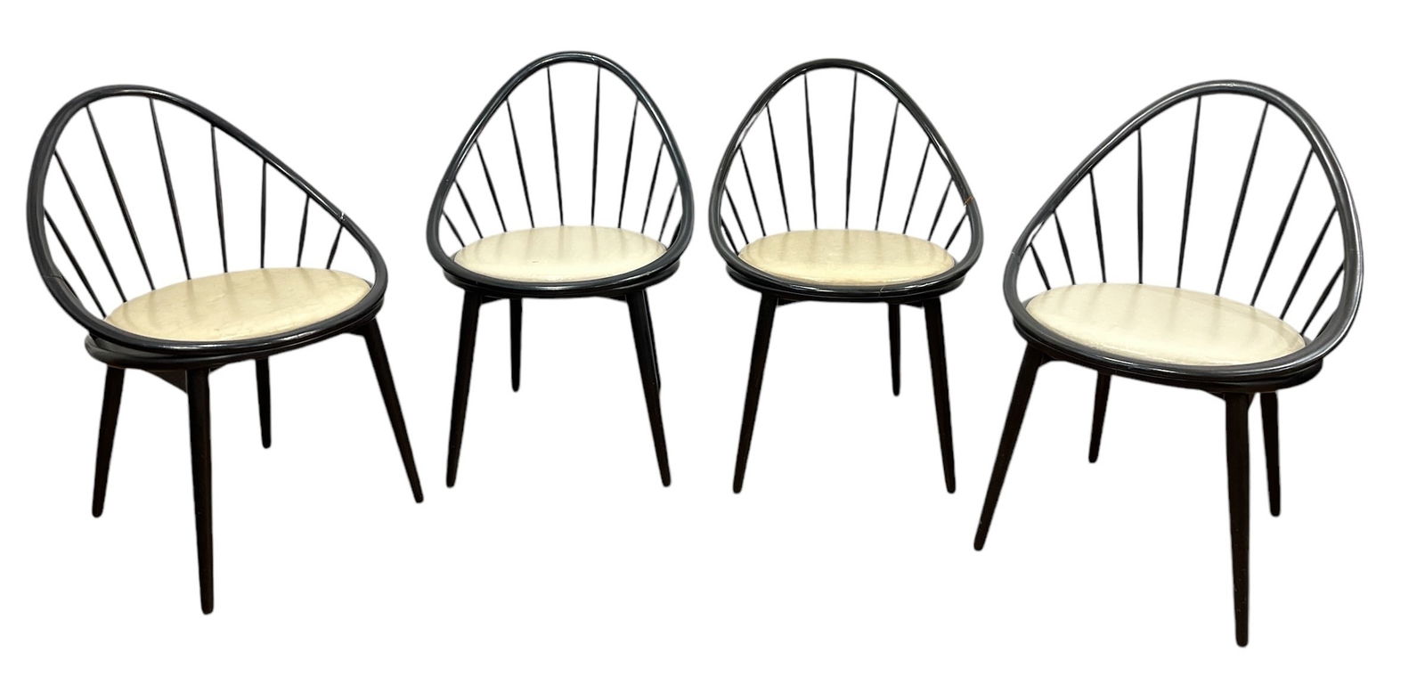 Set of Four KOFOD LARSEN For SELIG Hoop Chairs (1 of 7)