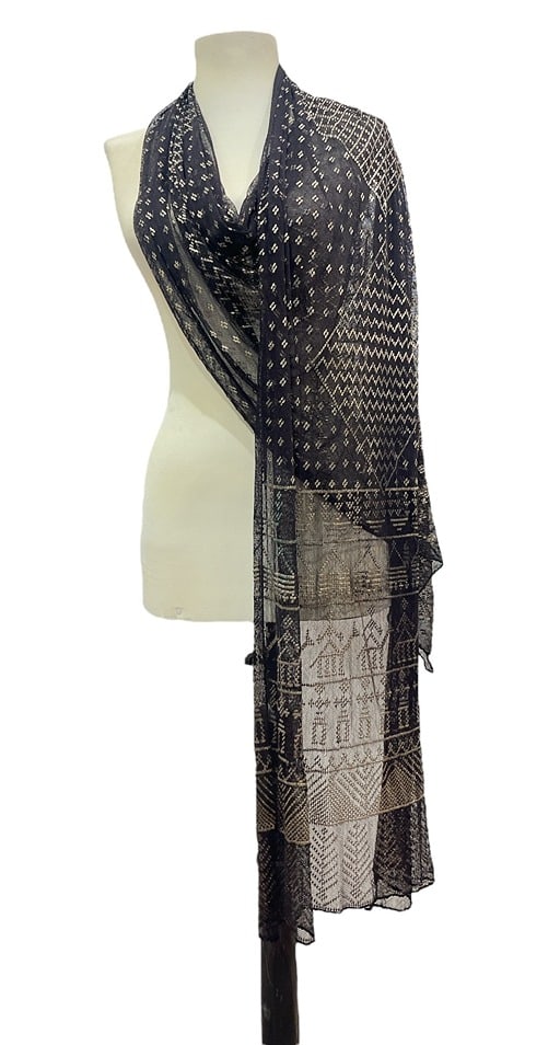 1920s Egyptian Art Deco Assuit Shawl (1 of 9)