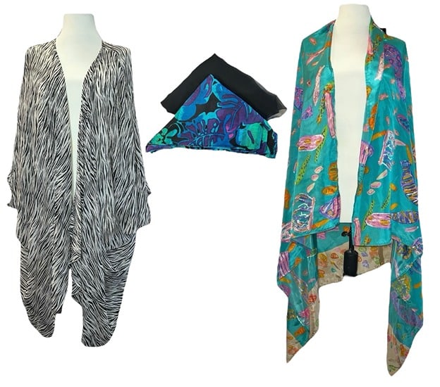 Collection Vintage Scarves, Shawl, NEIMAN MARCUS (1 of 8)